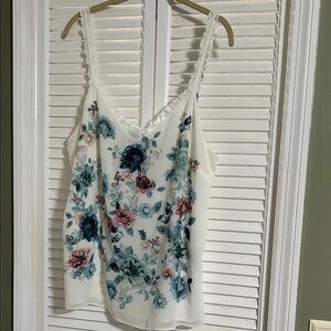 Floral Embroidered Camisole Top